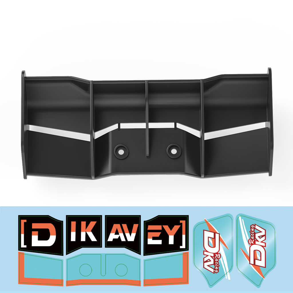 Rear Spoiler Tail Wing Kit For BX12 RC Buggy (16118)