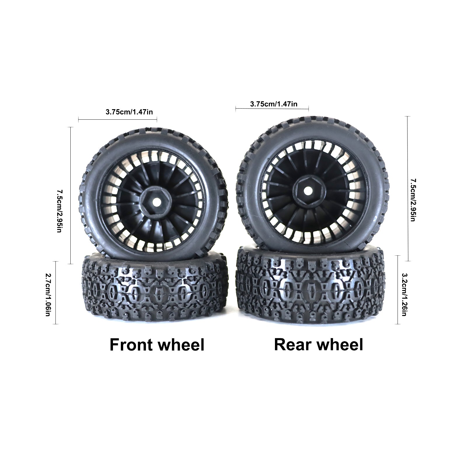 Wheel Assembly For BX12 (16109 & 16112)
