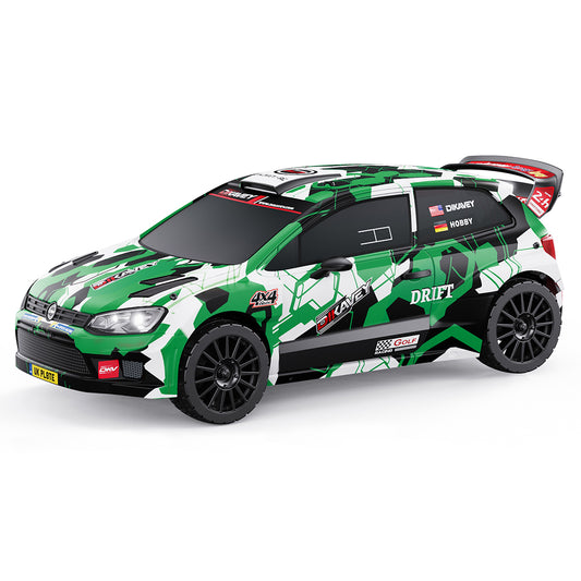 DIKAVEY 1/12 Scale RTR 4WD Brushless RC Rally Car | RX12(Green)