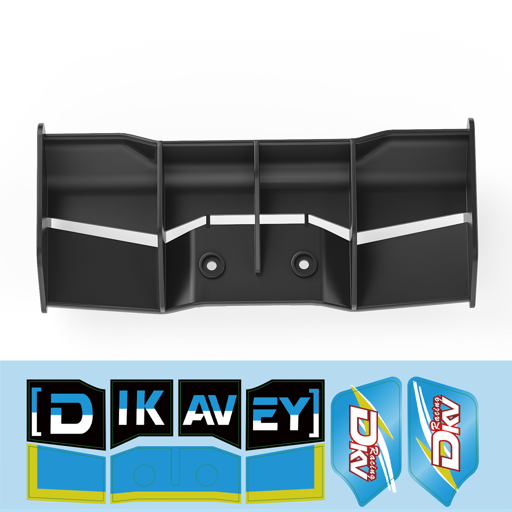 Rear Spoiler Tail Wing Kit For BX12 RC Buggy (16118)