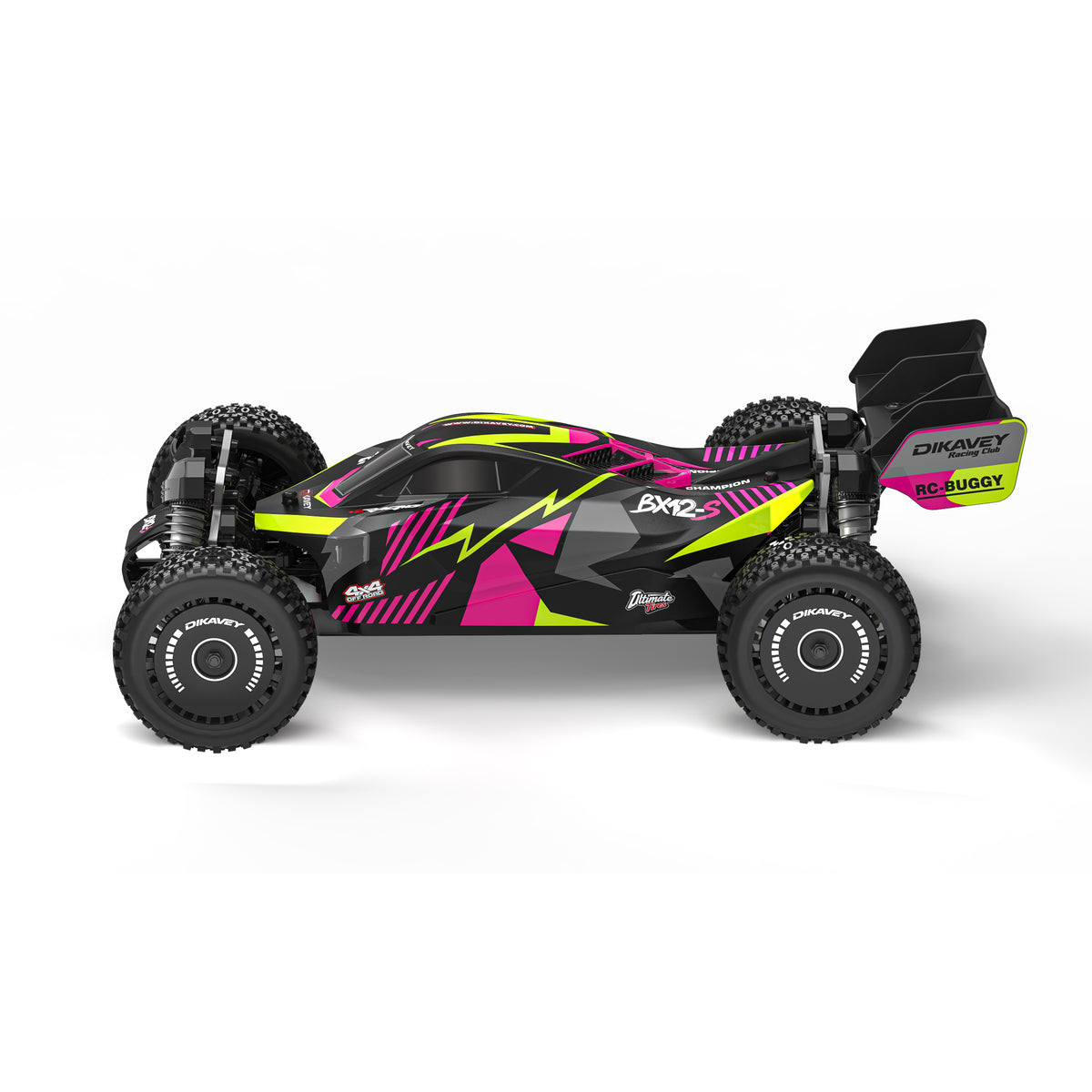 DIKAVEY 1/12 Scale RTR 4WD Metal Brushless RC Buggy | BX12-S (Typhoon Version)
