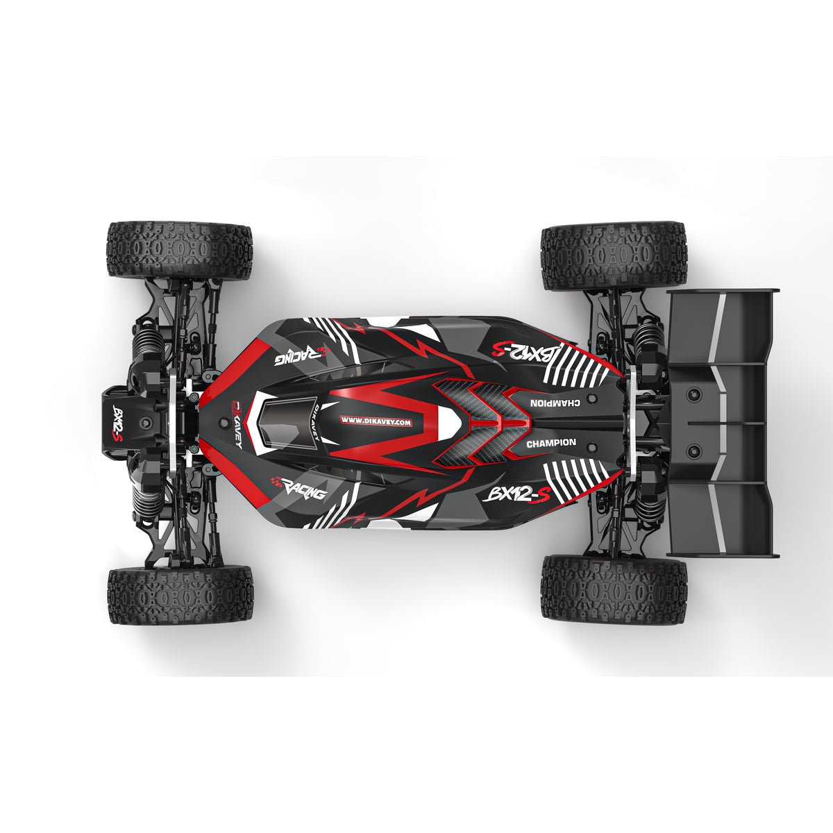 DIKAVEY 1/12 Scale RTR 4WD Metal Brushless RC Buggy | BX12-S (Typhoon Version)