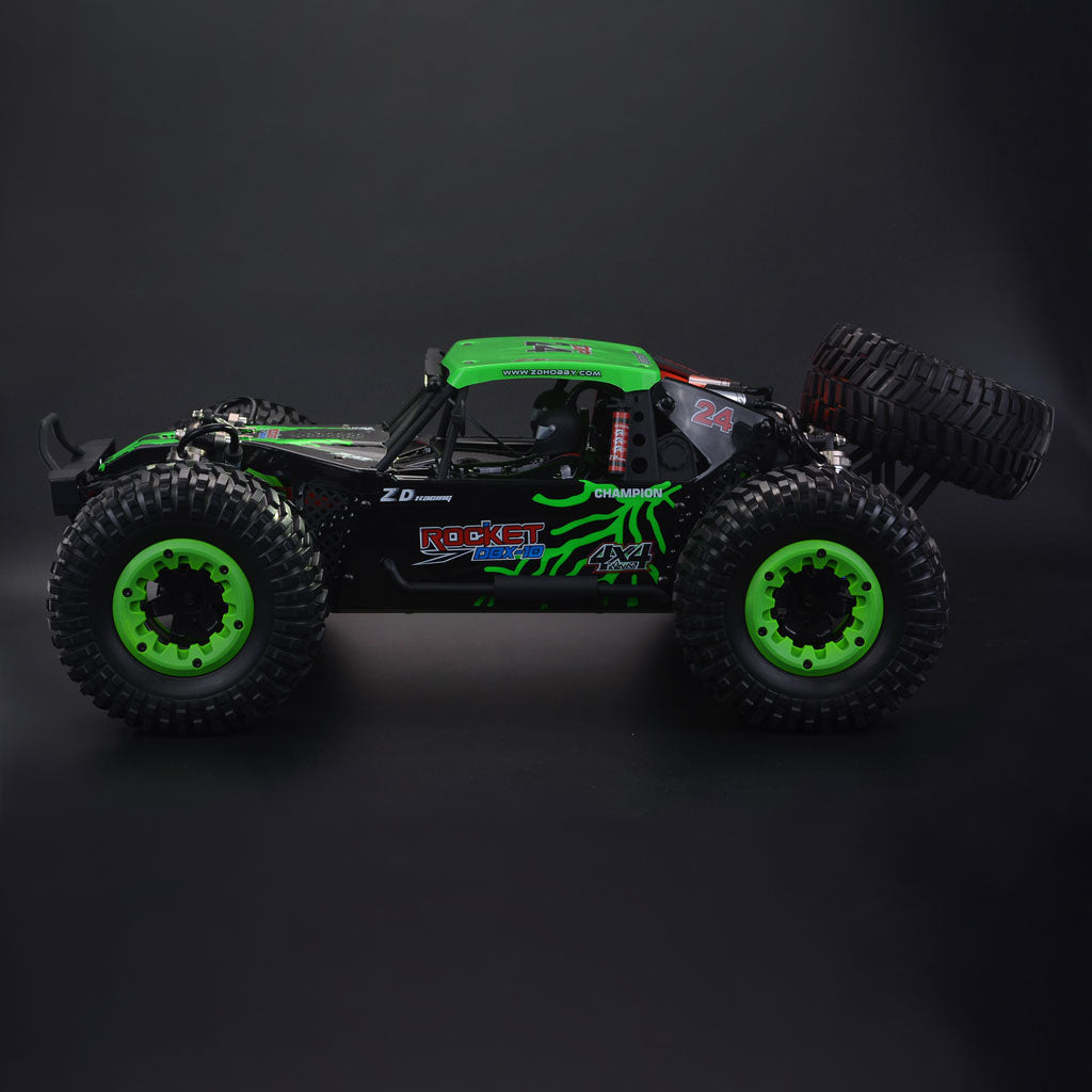 ZD RACING 1/10 Scale 4WD Brushless Desert Buggy RTR | DBX-101 (Green)
