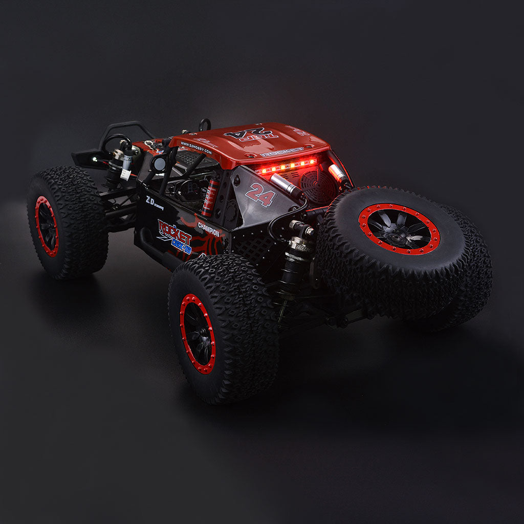 ZD RACING 1/10 Scale 4WD Brushed Desert Buggy RTR | DBX-104 (Red)
