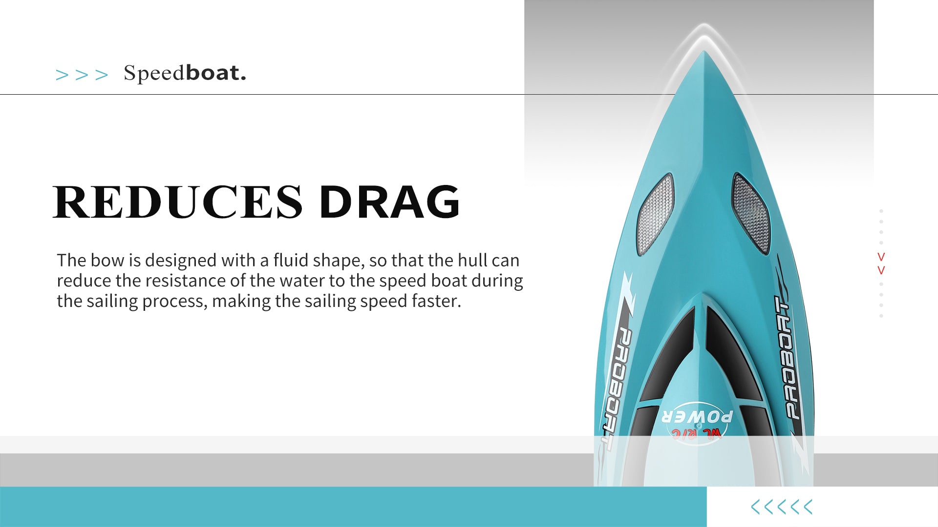 High-Speed Brushless RC Boat with Self-Righting System | WL911