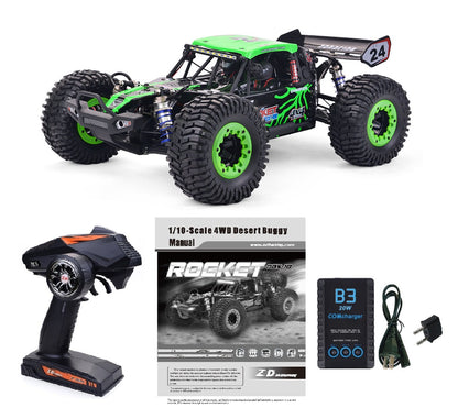 ZD RACING 1/10 Scale 4WD High-Speed Brushless Desert Buggy | DBX-102 (Green)