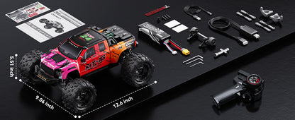 DIKAVEY 1/16 Scale 4WD RTR Brushless Monster Truck | MT16 （Orange）
