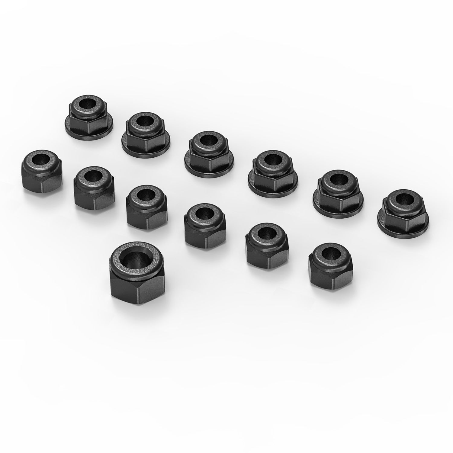 M4 M3 Nut Set For SC12 (16061-2)