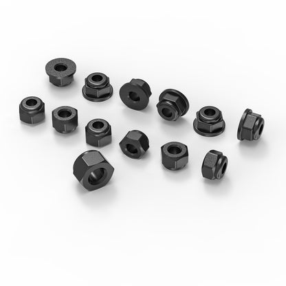 M4 M3 Nut Set For SC12 (16061-2)
