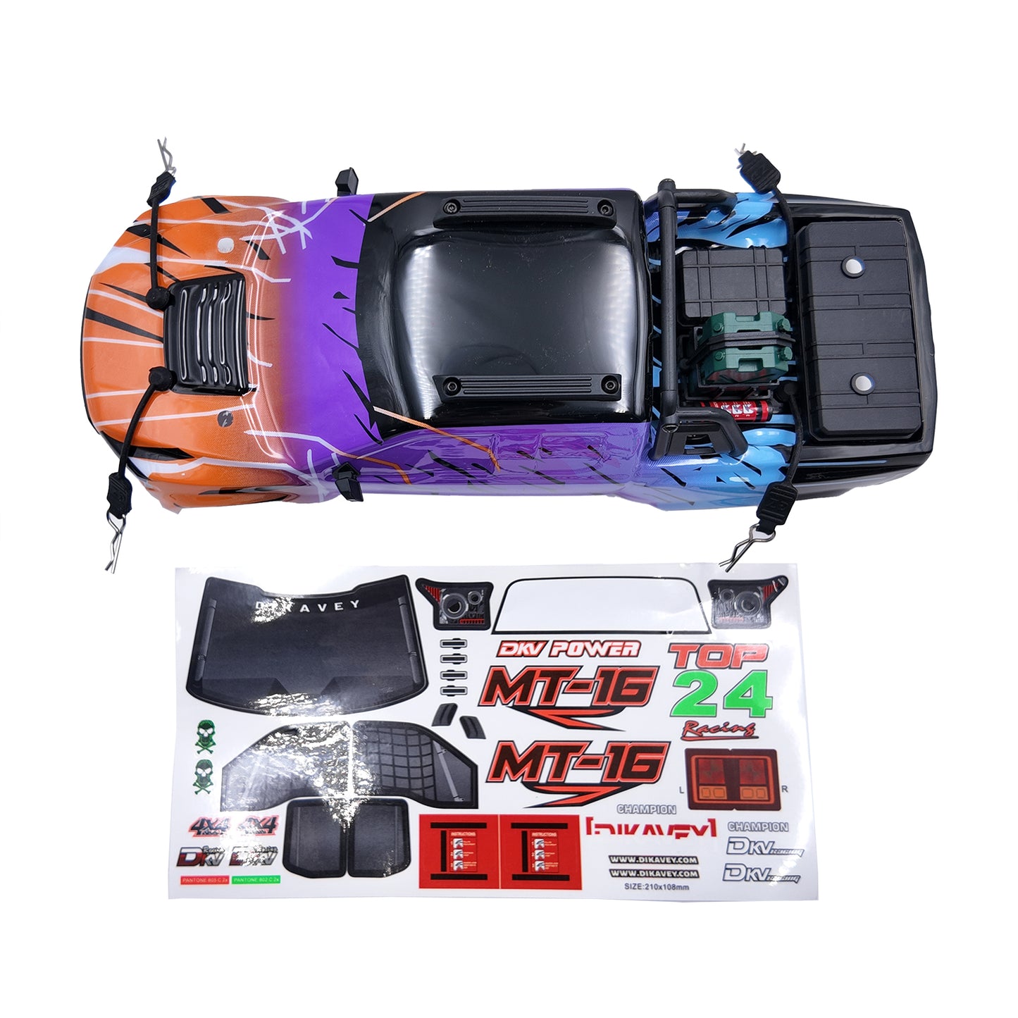 PVC Car Body For MT16