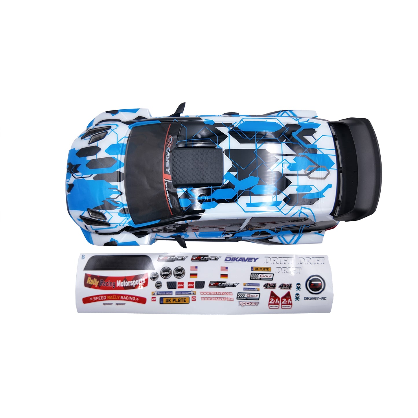 PC Car Body For RX12