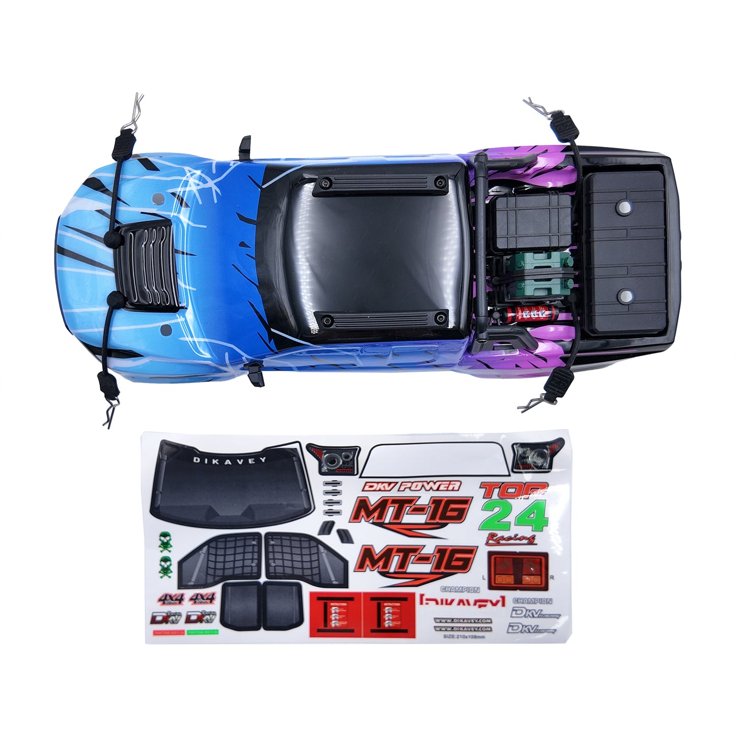 PVC Car Body For MT16