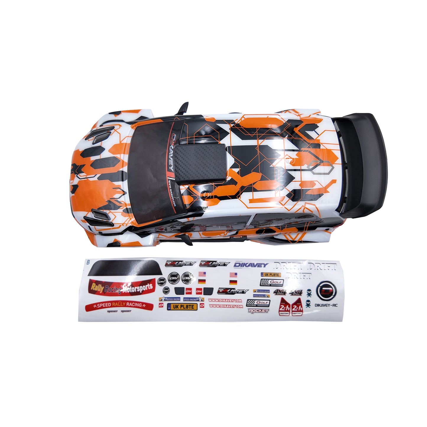 PC Car Body For RX12