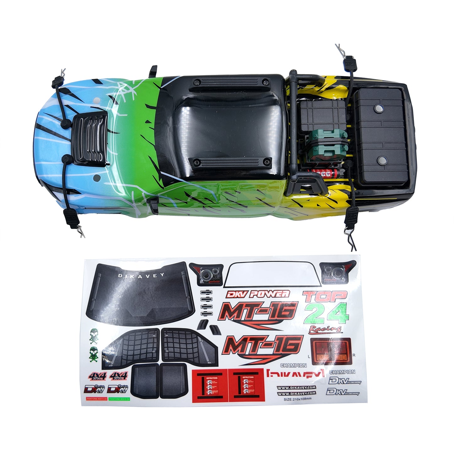 PVC Car Body For MT16