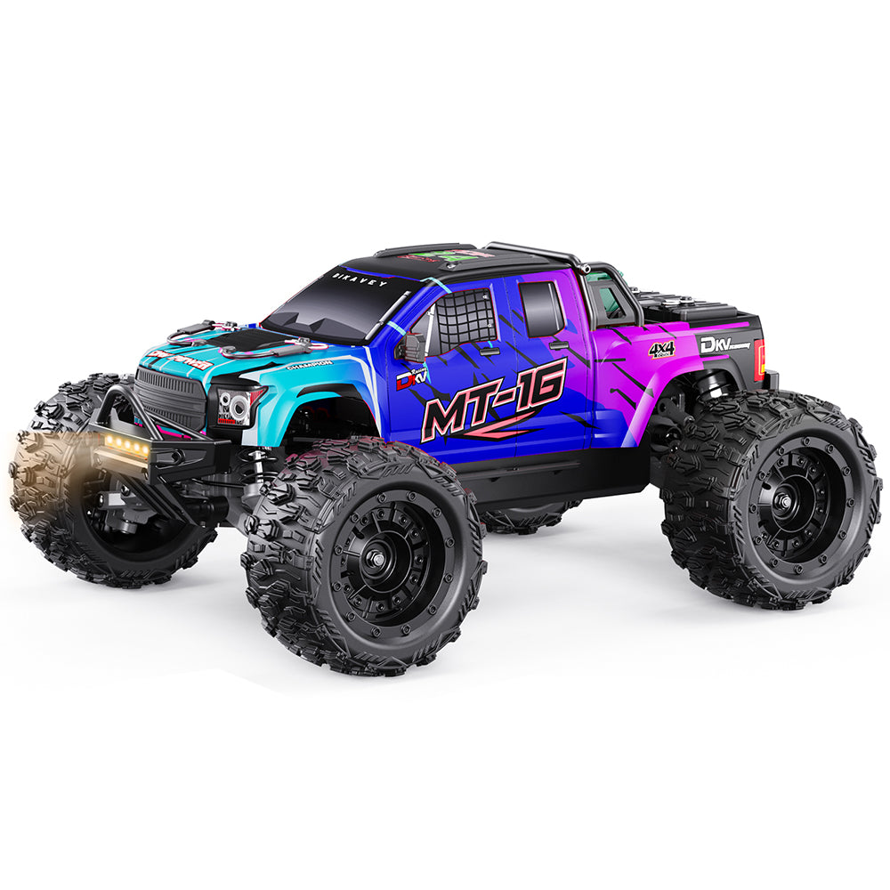 DIKAVEY 1/16 Scale 4WD RTR Brushless Monster Truck | MT16 (Blau) 