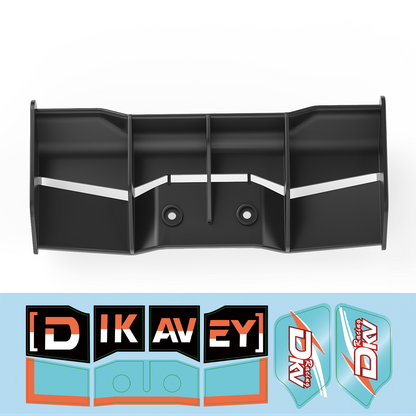 Rear Spoiler Tail Wing Kit For BX12 RC Buggy (16118)