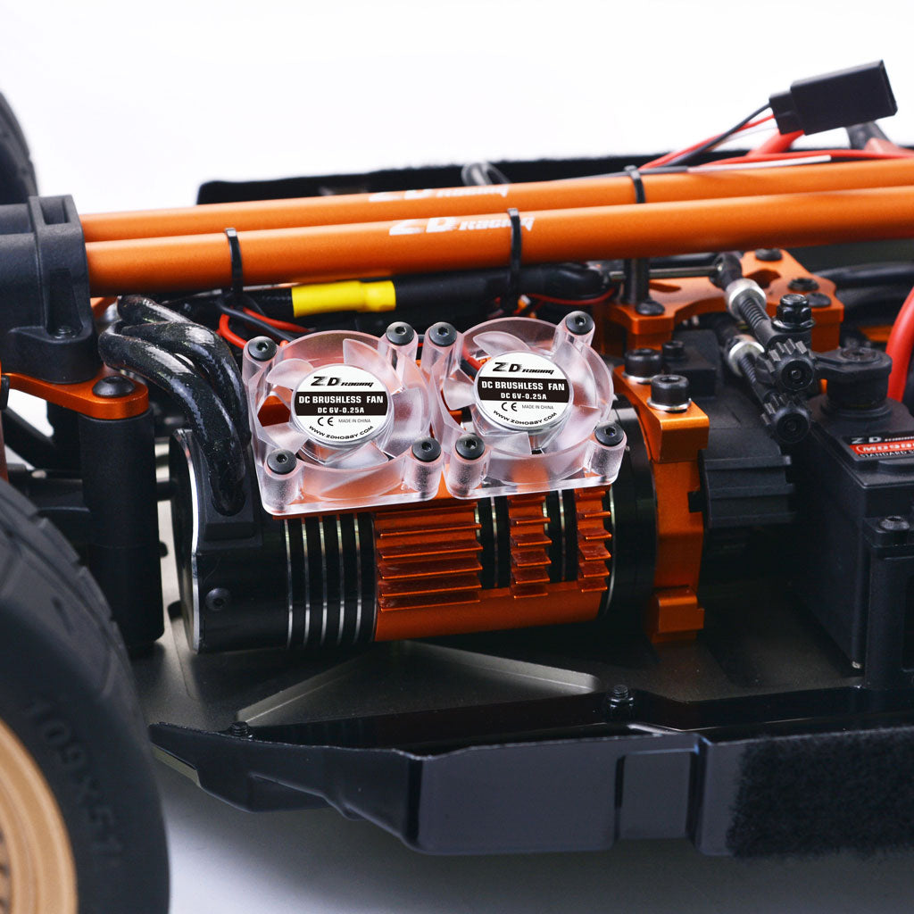 ZD 1/7 Scale 4WD High-Speed Brushless On-Road Muscle Car | EX-07 (Blue)