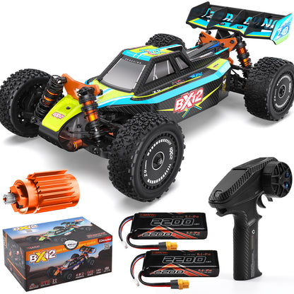 1/12 Brushless RC Cars 4WD 42MPH BX-12 Green