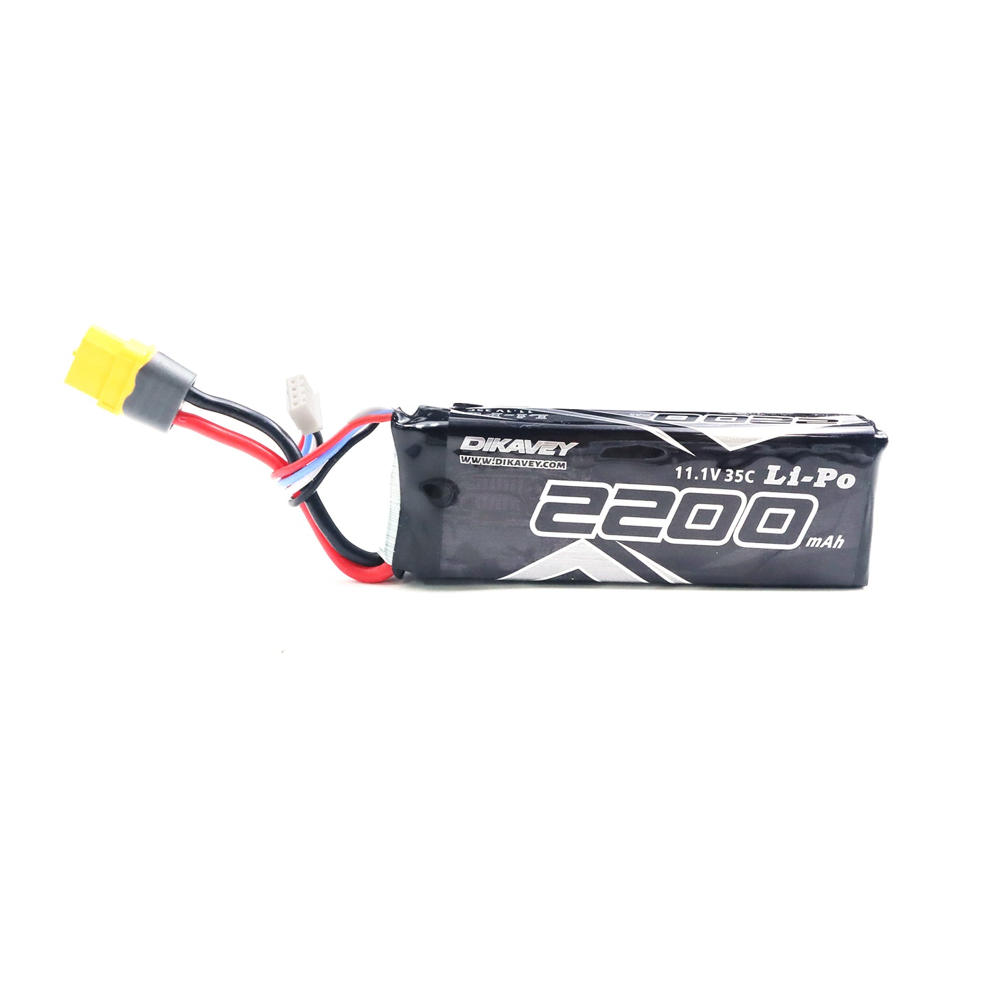 3S 11.1V XT60 Plug 2200mah Lipo Battery
