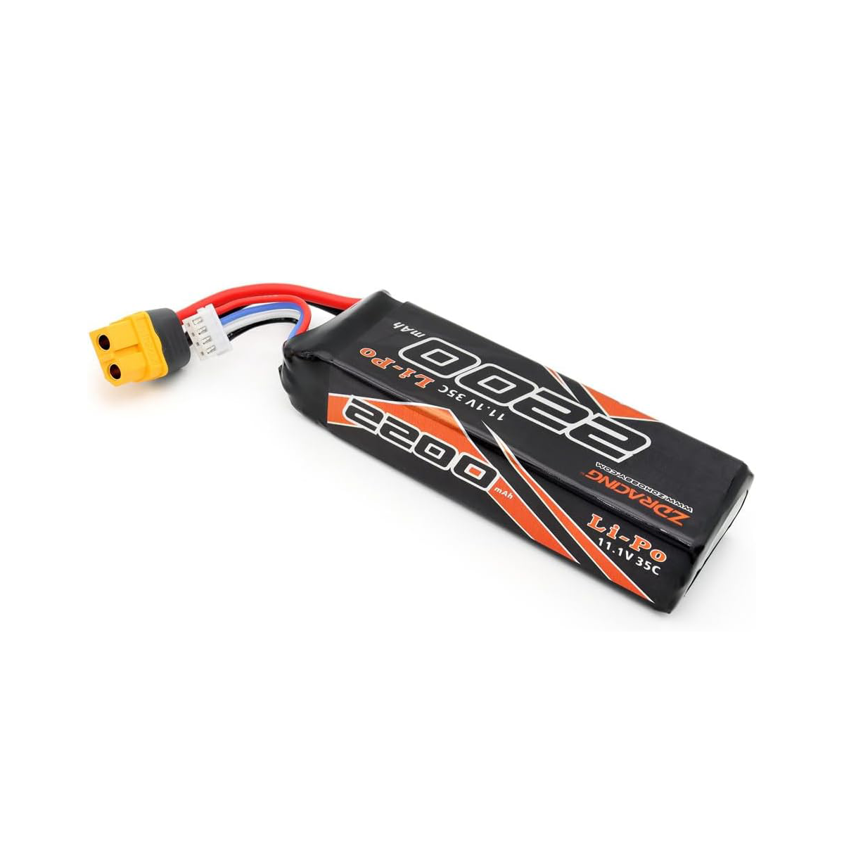 11.1V 2200mAh 3S Lipo Battery XT60 Plug