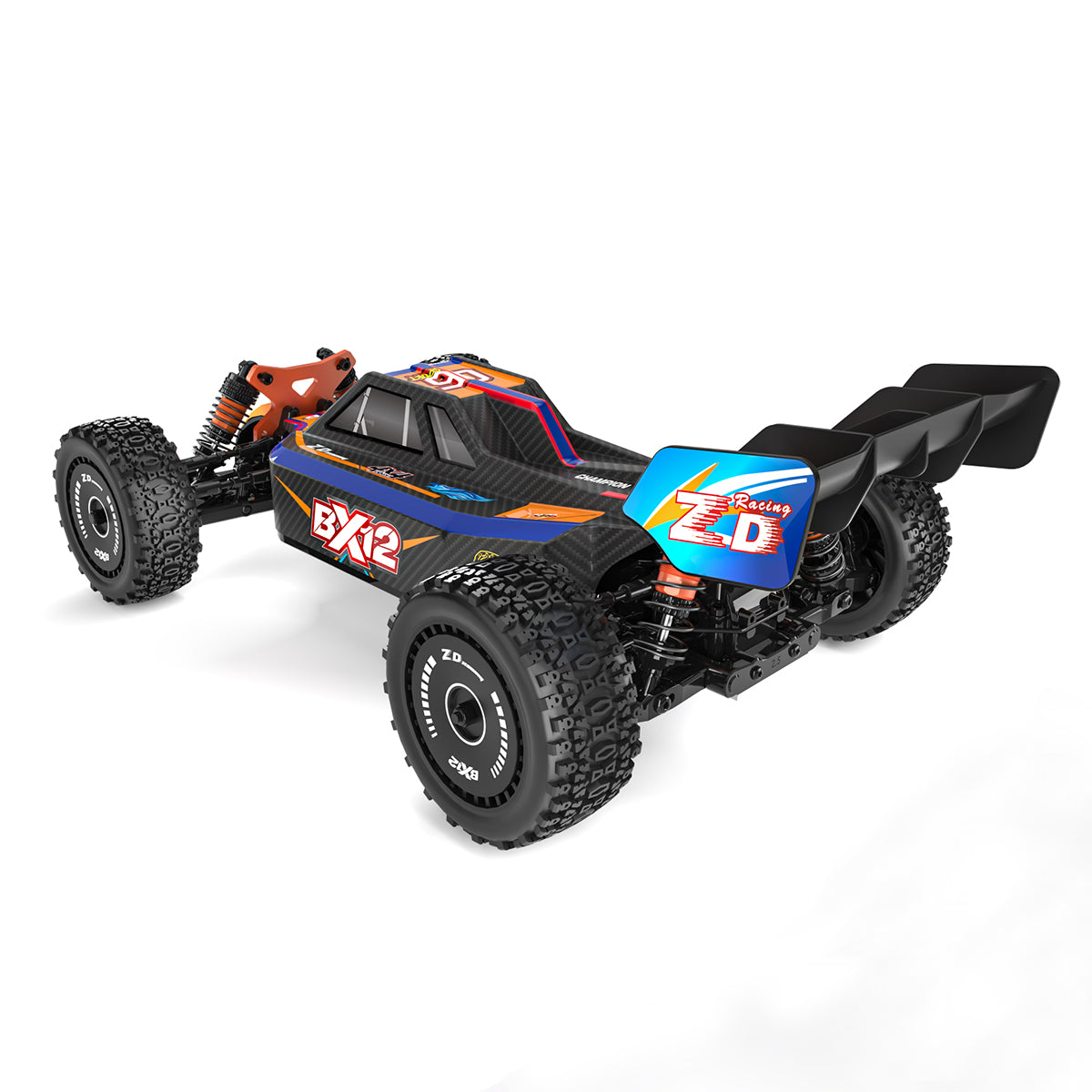 1/12 Brushless RC Cars 4WD 42MPH BX-12 Orange