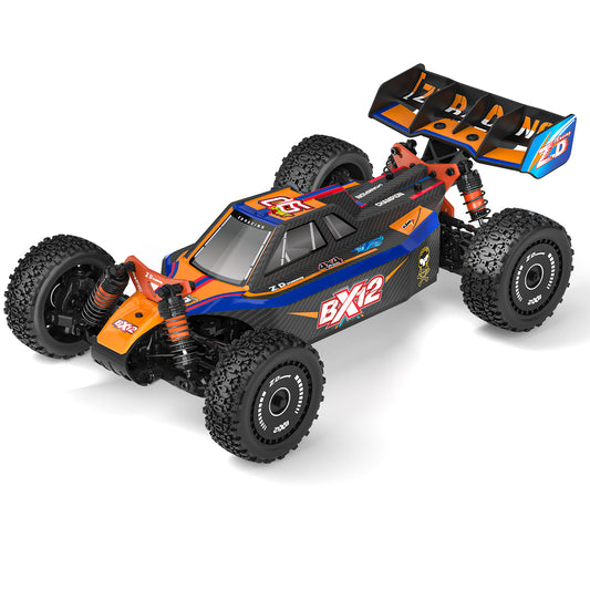 Coche RC sin escobillas 1/12 4WD 42MPH BX-12 naranja 