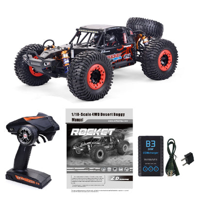 ZD RACING 1/10 Scale 4WD Brushless Desert Buggy RTR | DBX-101 (Red)