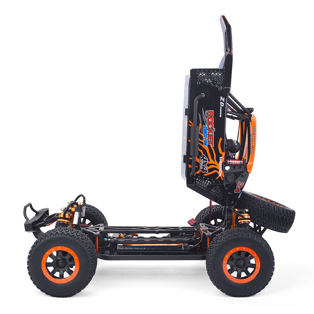 ZD RACING 1/10 Scale 4WD Brushed Desert Buggy RTR | DBX-104 (Orange)