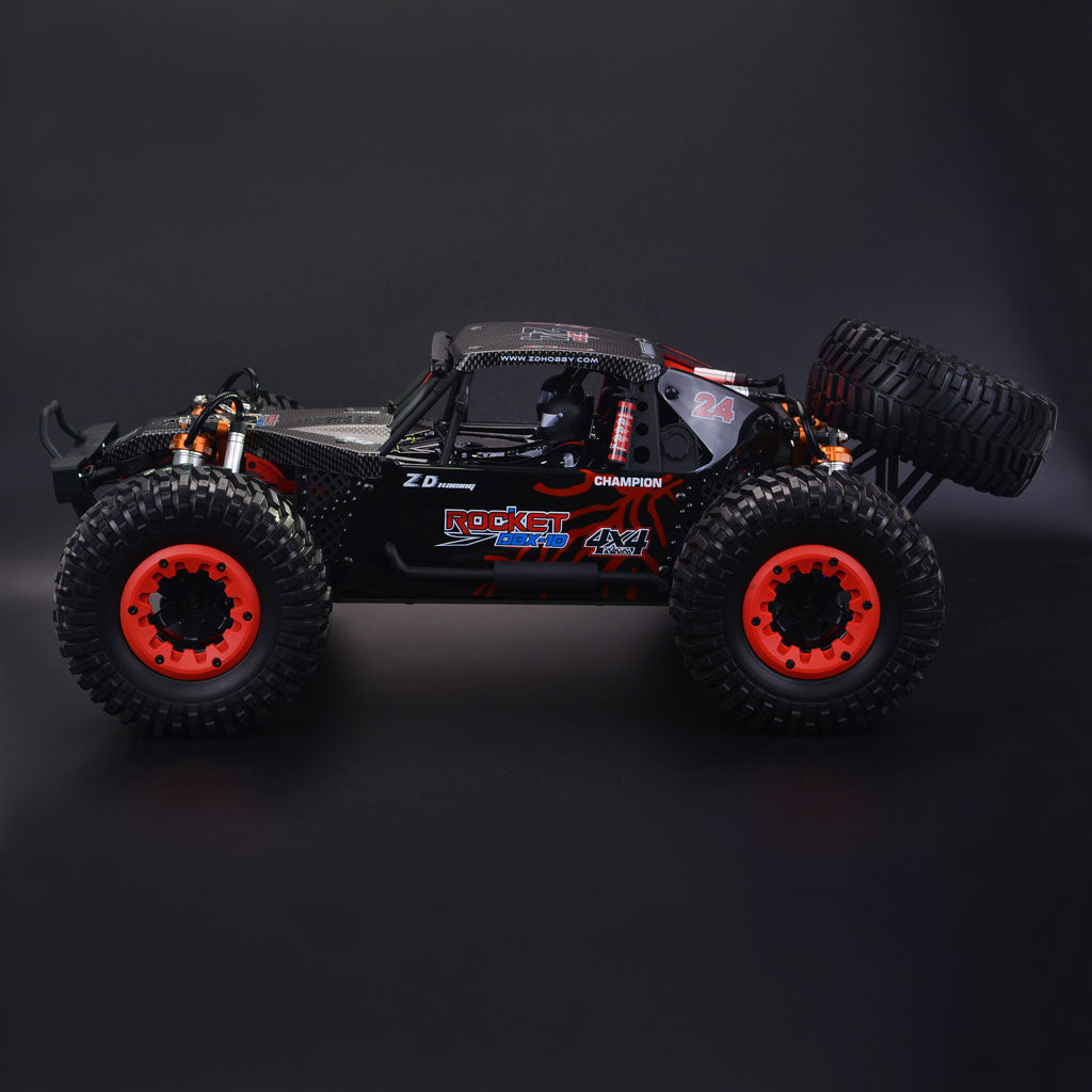 ZD RACING 1/10 Scale 4WD Brushless Desert Buggy RTR | DBX-101 (Red)