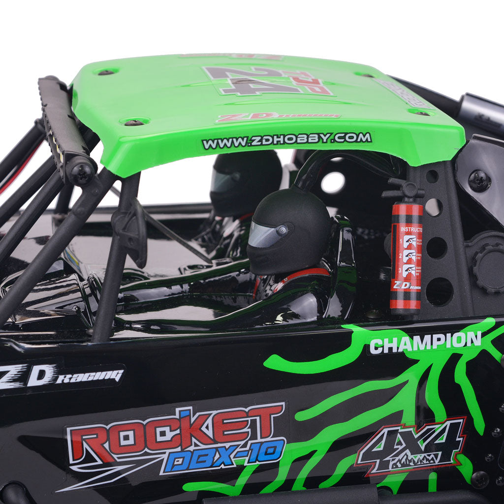 ZD RACING 1/10 Scale 4WD Brushless Desert Buggy RTR | DBX-101 (Green)
