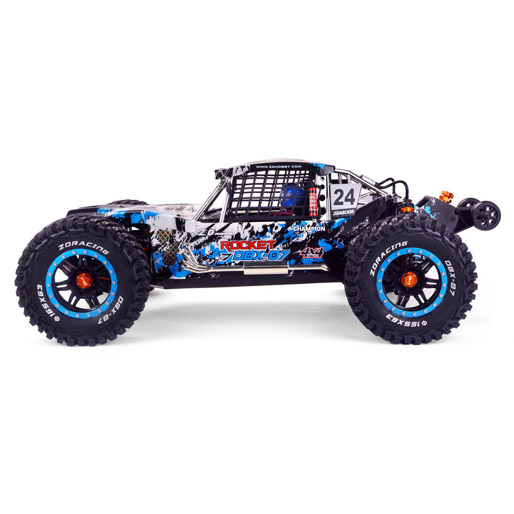 ZD 1/7 Scale 4WD High-Speed Brushless Desert Buggy RTR | DBX-07