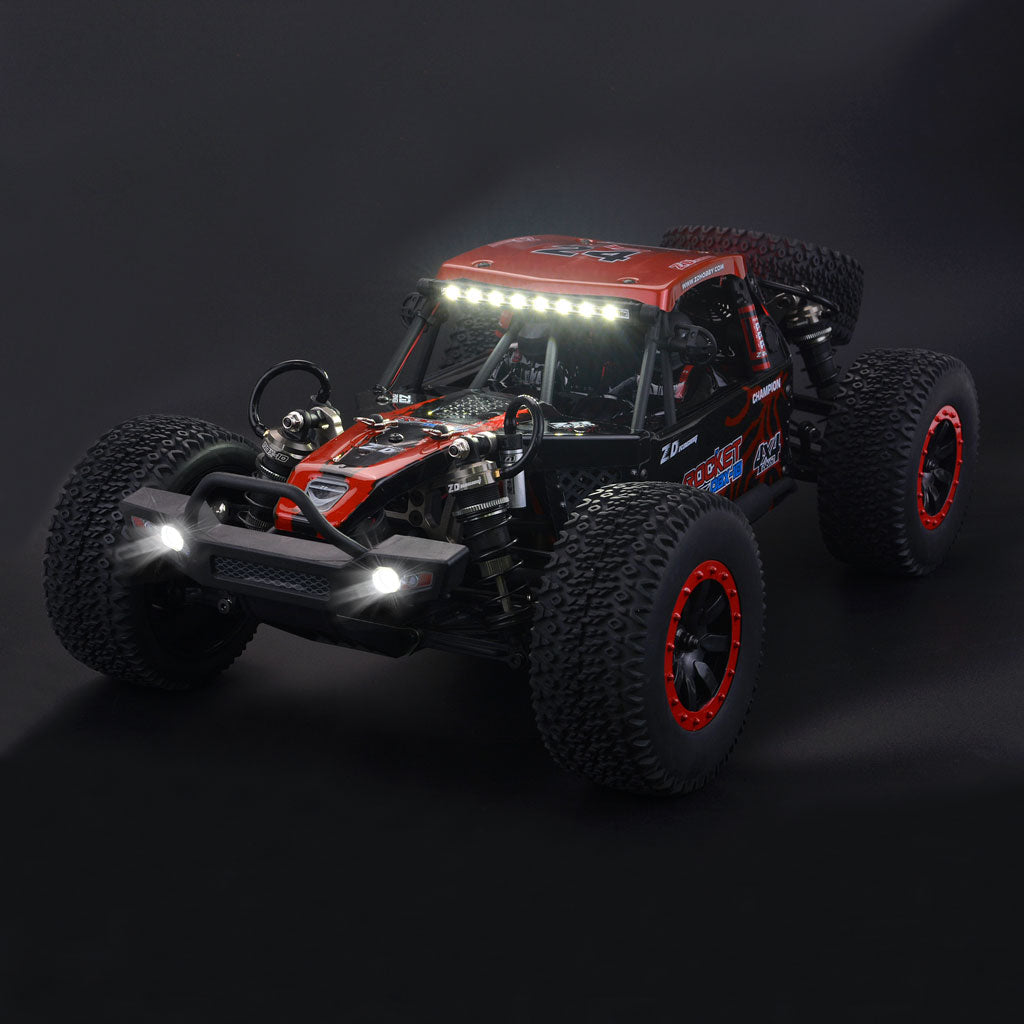 ZD RACING 1/10 Scale 4WD Brushed Desert Buggy RTR | DBX-104 (Red)