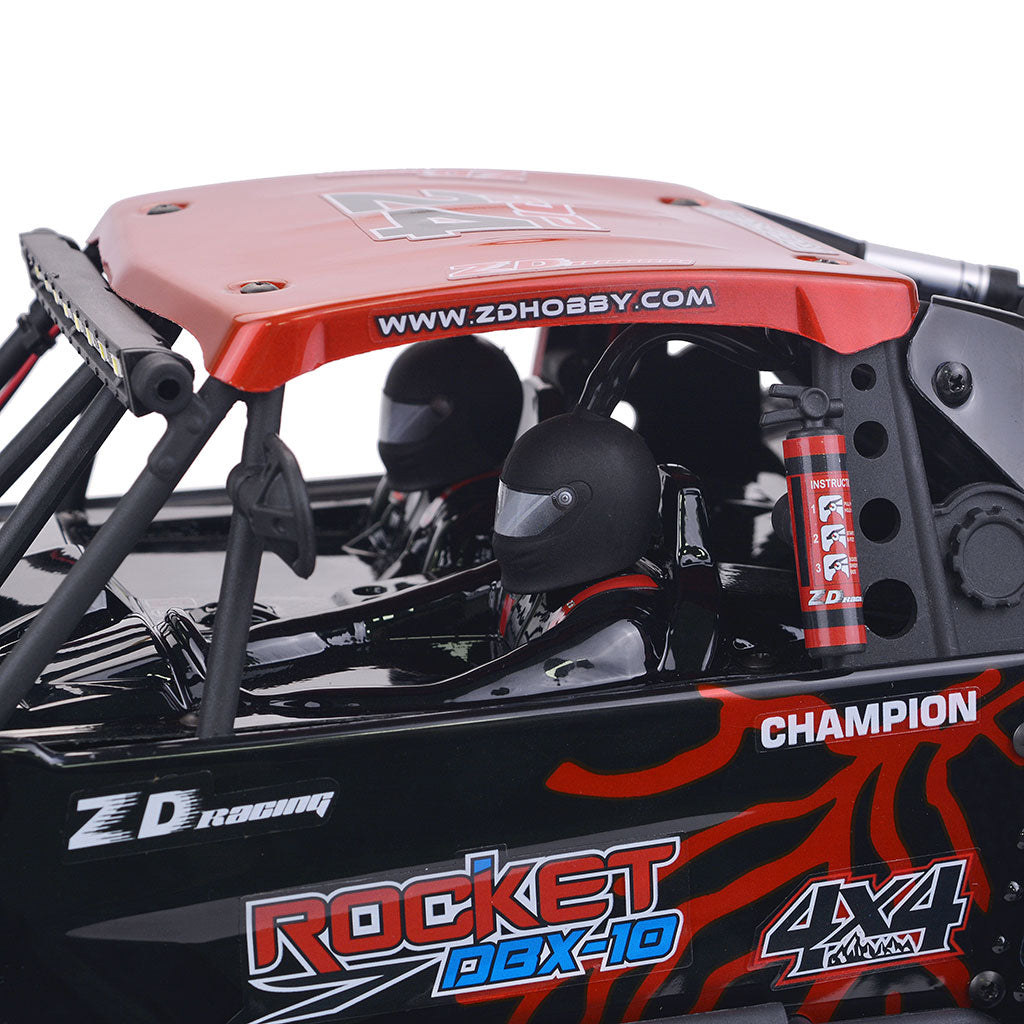 ZD RACING 1/10 Scale 4WD Brushed Desert Buggy RTR | DBX-104 (Red)
