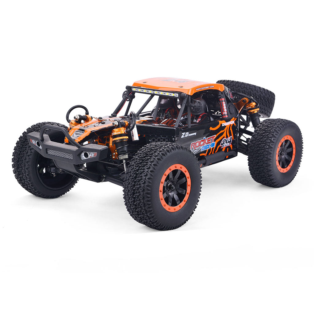 ZD RACING 1/10 Scale 4WD Brushed Desert Buggy RTR | DBX-104 (Orange)