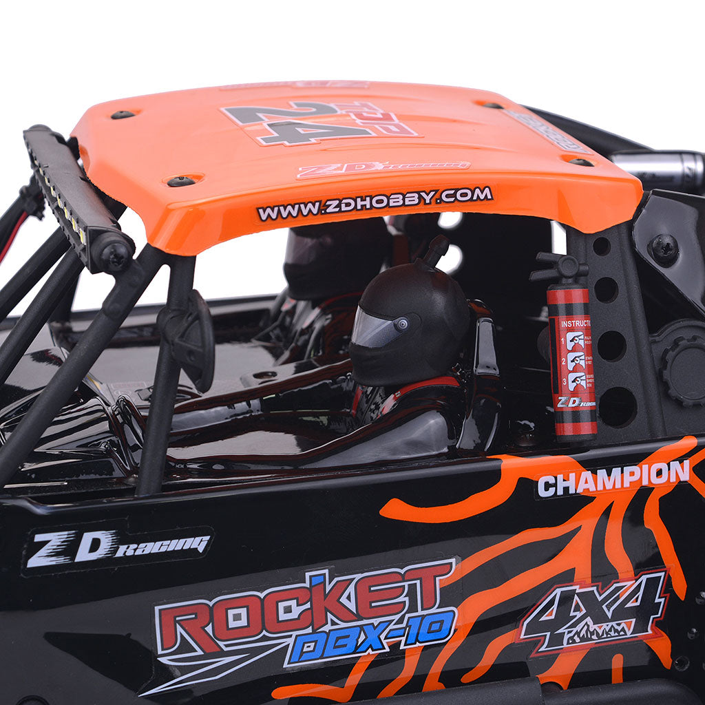 ZD RACING 1/10 Scale 4WD Brushed Desert Buggy RTR | DBX-104 (Orange)