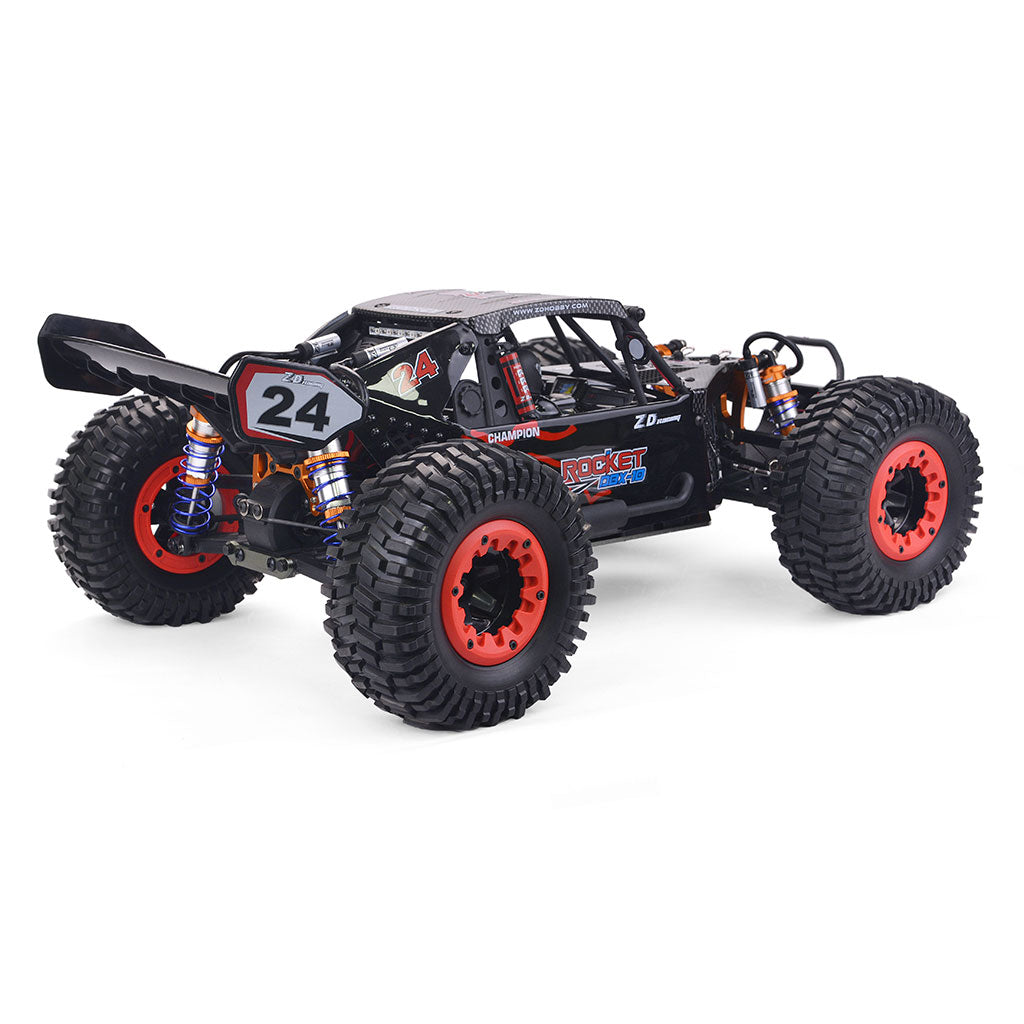 ZD RACING 1/10 Scale 4WD High-Speed Brushless Desert Buggy | DBX-102 (Red)