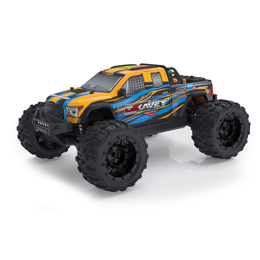 DIKAVEY  1/16 Brushless Fast RC Cars 4X4 for Adults Fast 50 MPH,High Speed RC Car 4WD, Off Road Remote Control Truck,All Terrain RC Truggy for Snow,Sand & Mud Compatible with 3S Battery,Suitable as Gift
