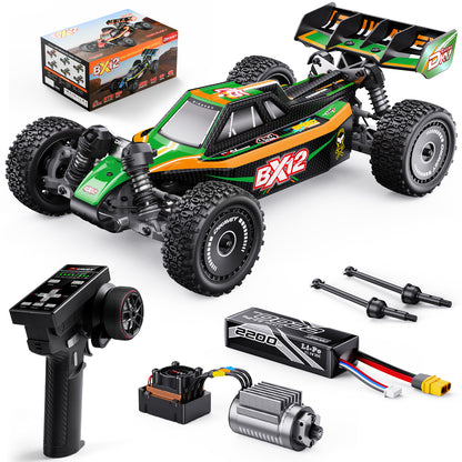 DIKAVEY 1/12 Scale RTR 4WD Metal Brushless RC  Buggy | BX12（Green-Orange）
